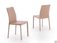 Chairs Keilir fully upholstered in col. 205 leather.