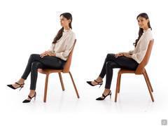 Seat ergonomy of Madera chair