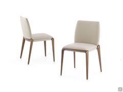 Chairs Hiru leather in the version without armrests