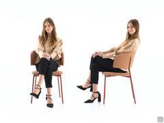 Seating proportions and ergonomic of Darcey chair