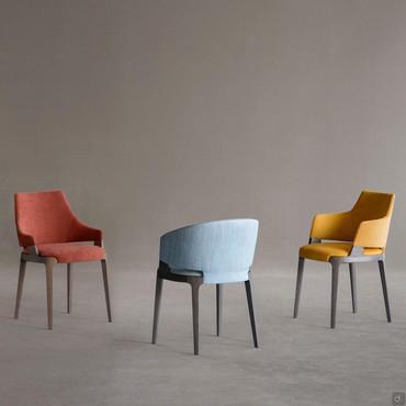 Velis dining chair available in different variants