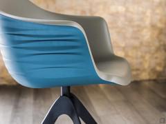 Indy two tone bucket chair by Cattelan