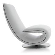 Ricciolo chaise longue - armchair version