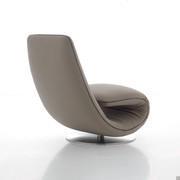 Ricciolo chaise longue - armchair version