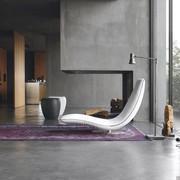 Ricciolo convertible armchair into a chaise lounge