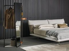 Servomuto with mirror for bedroom Camillo by Bonaldo