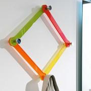 Popis modular and colourful hanger. Rhombus-like shape