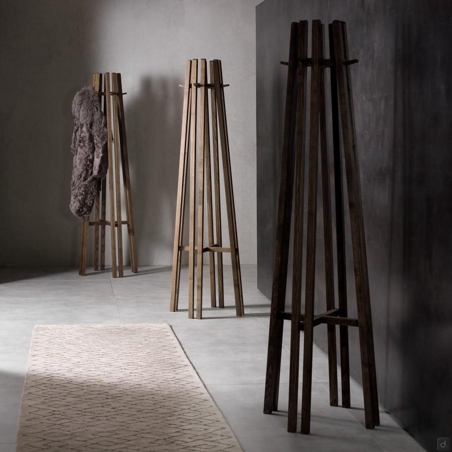 Deva minimal hallway coat stand