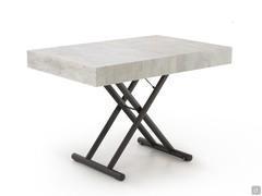 Lucas transformable coffee table at dining table height