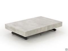 Lucas transformable coffee table fully lowered