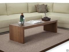 Alma coffee table in tobacco painted ashwood