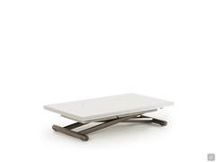 Bento coffee table with gas spring lift up mechanism, 110x68 cm version