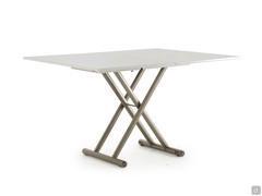 Bento coffee table transformed into a dining table measuring 136x110 cm