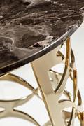 Detail of the handcrafted base of the Isidoro coffee table by Cantori