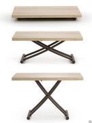 Detail of the different uses of Eureka coffee table