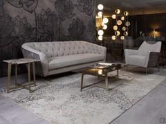 Coffee tables front and sofa side League matched with Yale sofa and Lynn armchair