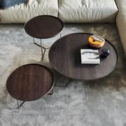 Wooden coffee tables with metal frame Billy by Cattelan