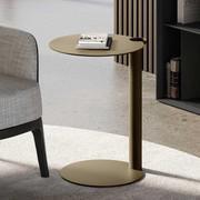 Lollo lacquered metal side table