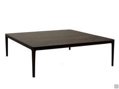 Fidelio large square coffee table with porcelain stoneware top