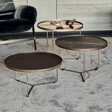 Billy round designer side tables