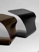 Duffy polyurethane coffee table in bronze and lead versions