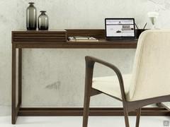 Blake writing desk marked by a squared design