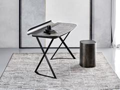 Cocoon by Cattelan minimalistic writing desk with Keramik Arenal top