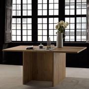 Bolt wooden console with extendable depth perfect as dining table or writing desk