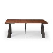 Convivium console table by Cattelan extended with additional middle leg