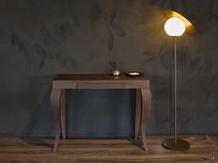 Mafalda entrance console table in tobacco-stained oak