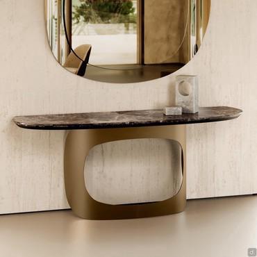 Odyssey wall-mounted entrance console table