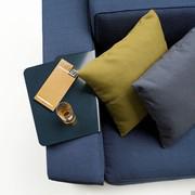 Milan Bedding upholstered sofa cushion in the smooth pattern 40 x 40 cm