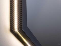 Perimeter LEDs creating fascinating mirror illumination