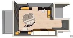 Special Project 03 - Boys' room floor plan