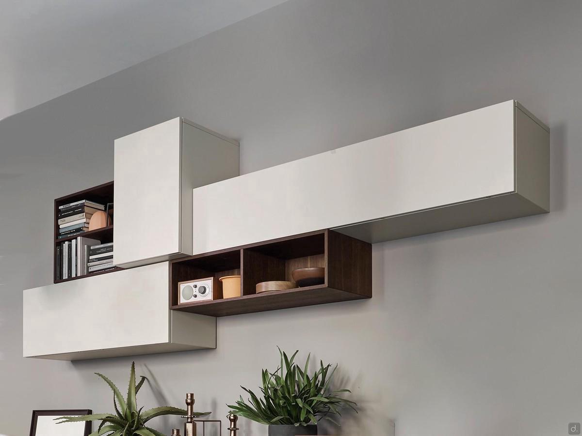 Fly hanging living room wall unit