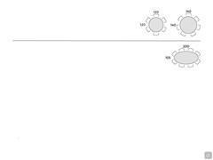 Eliseo Table with glass or gres top - Table seats scheme