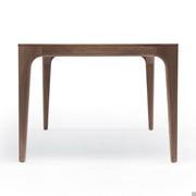 Fanny dining table with painted ash solid wood structure