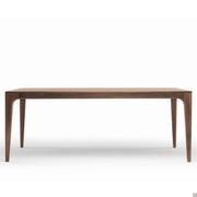 Fanny dining table with painted ash solid wood structure