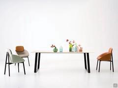 Gladio fixed table with KB Focos Sale ceramic table top