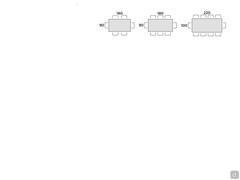 Gladio table - Table seats scheme