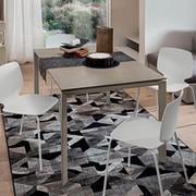 Hermione extending table top in Terra Fokos Laminam 