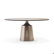 Yoda round table by Cattelan with stone top 