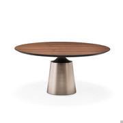 Round table Yoda by Cattelan with wooden top