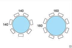 Table Seating Chart - glass/wood top 