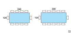 Table Seats Scheme - Top wood