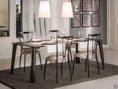 Milos table by Cantori in rectangular version