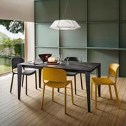 Modesty extending rectangular dining table