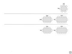 Ethan table - Table seats scheme