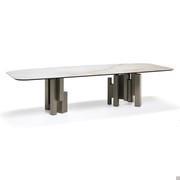 Skyline table by Cattelan available in various finishes or keramik stone