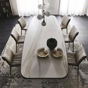 Stratos dining table by Cattelan in Keramik stone